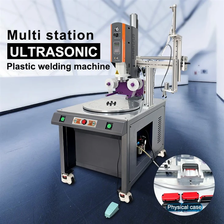 Multiple Station Rotary Ultrasonic Welder
